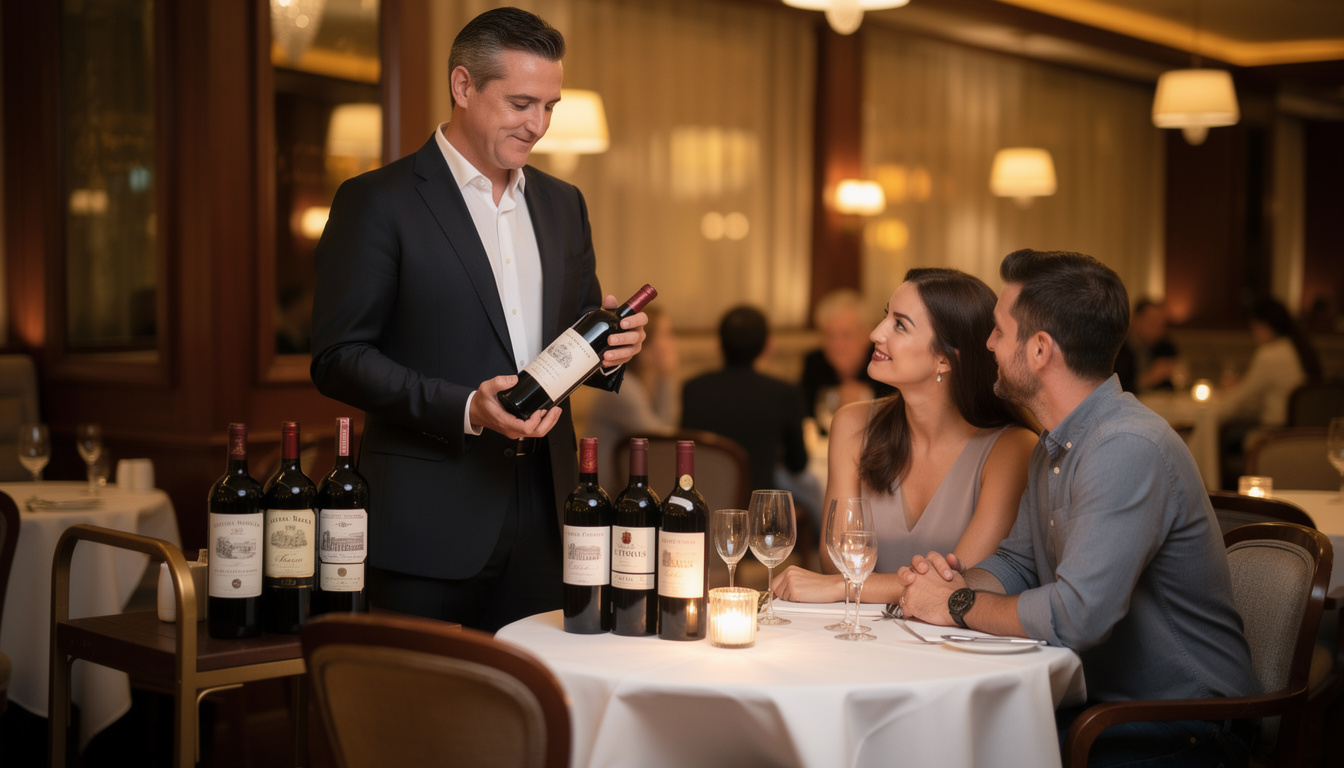 découvrez nos conseils pour bien choisir un vin de bordeaux au restaurant et sublimer votre repas avec le parfait accord mets-vins.