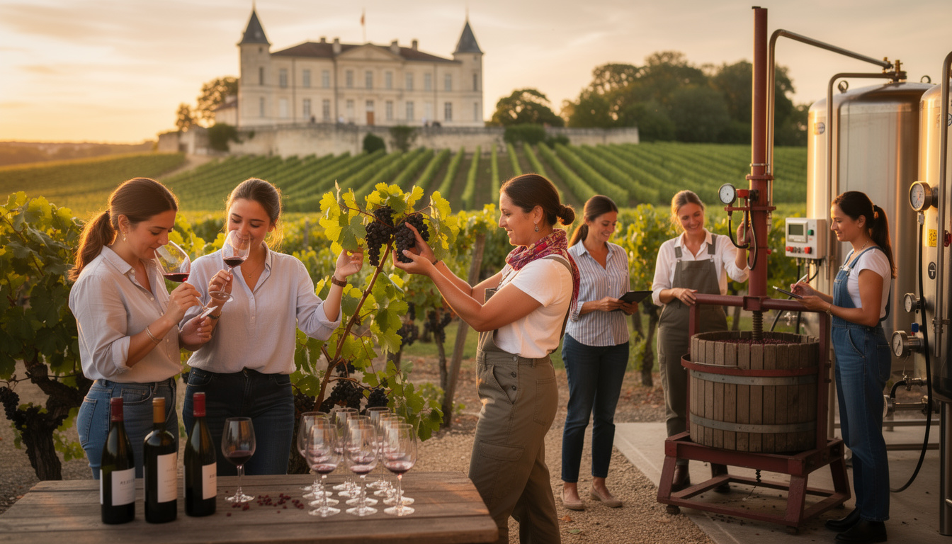 découvrez le rôle et l'influence grandissants des femmes dans l'industrie viticole de bordeaux, entre tradition et modernité.