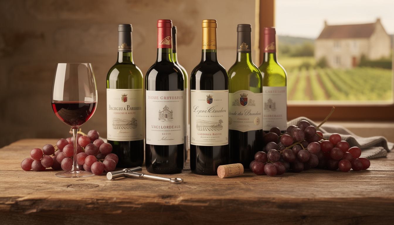 découvrez notre sélection des meilleurs vins de bordeaux à petit budget, alliant qualité et prix abordable pour tous les amateurs de vin.