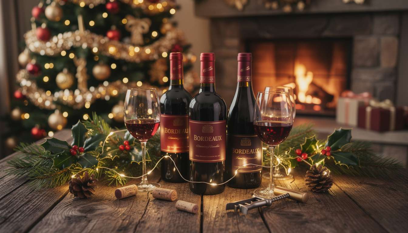découvrez une sélection raffinée des vins de bordeaux parfaits pour célébrer les fêtes de fin d’année avec élégance et saveur.