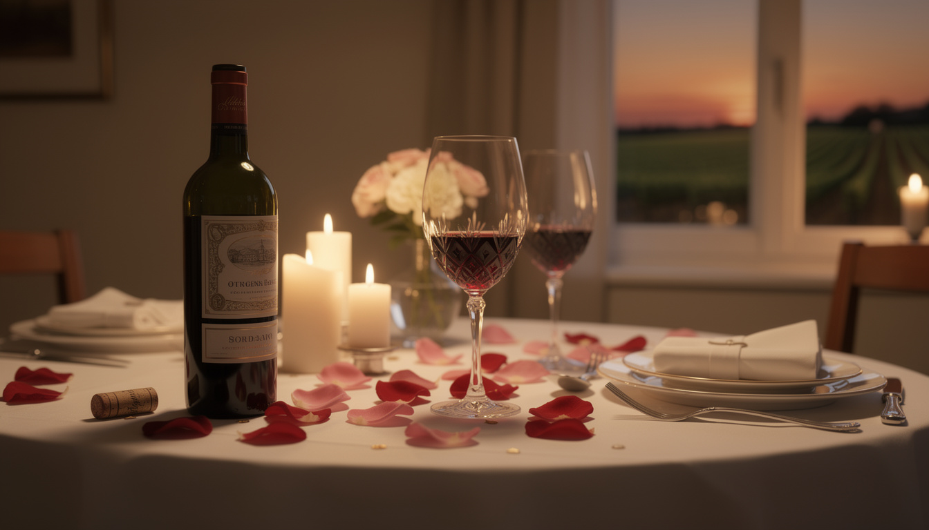 découvrez notre sélection des meilleurs vins de bordeaux pour sublimer votre dîner romantique et créer une atmosphère inoubliable.