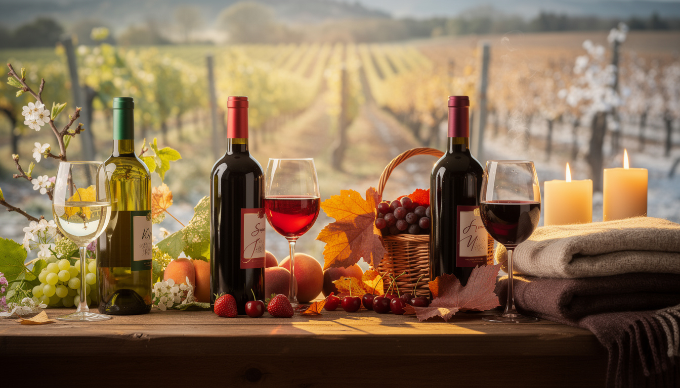 découvrez les vins de bordeaux adaptés à chaque saison pour accompagner vos moments tout au long de l'année.