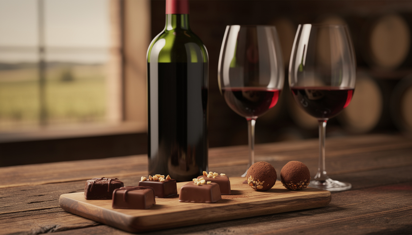 découvrez comment marier avec élégance le vin de bordeaux et le chocolat pour une expérience gustative unique et raffinée.