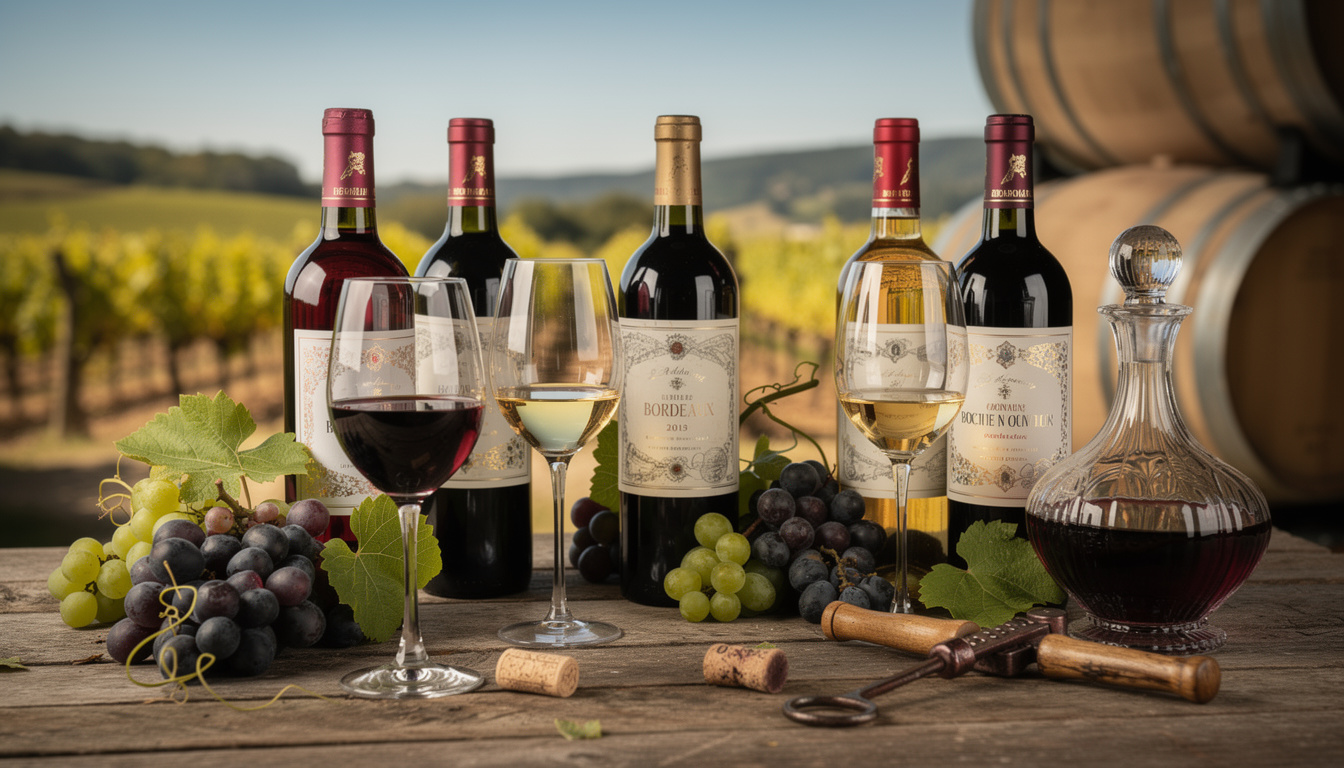 découvrez les vins de bordeaux les plus emblématiques, leurs caractéristiques uniques et les secrets de leur renommée mondiale.
